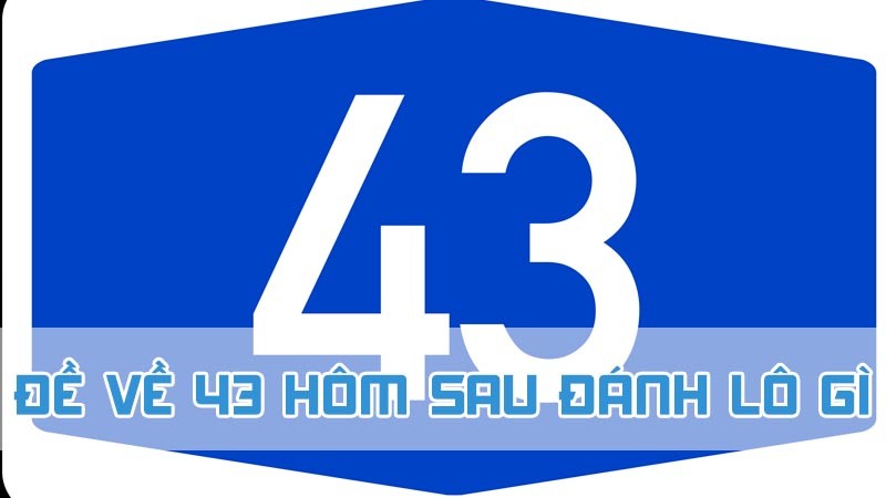 đề về 43 hôm sau đánh lô con gì ý nghĩa